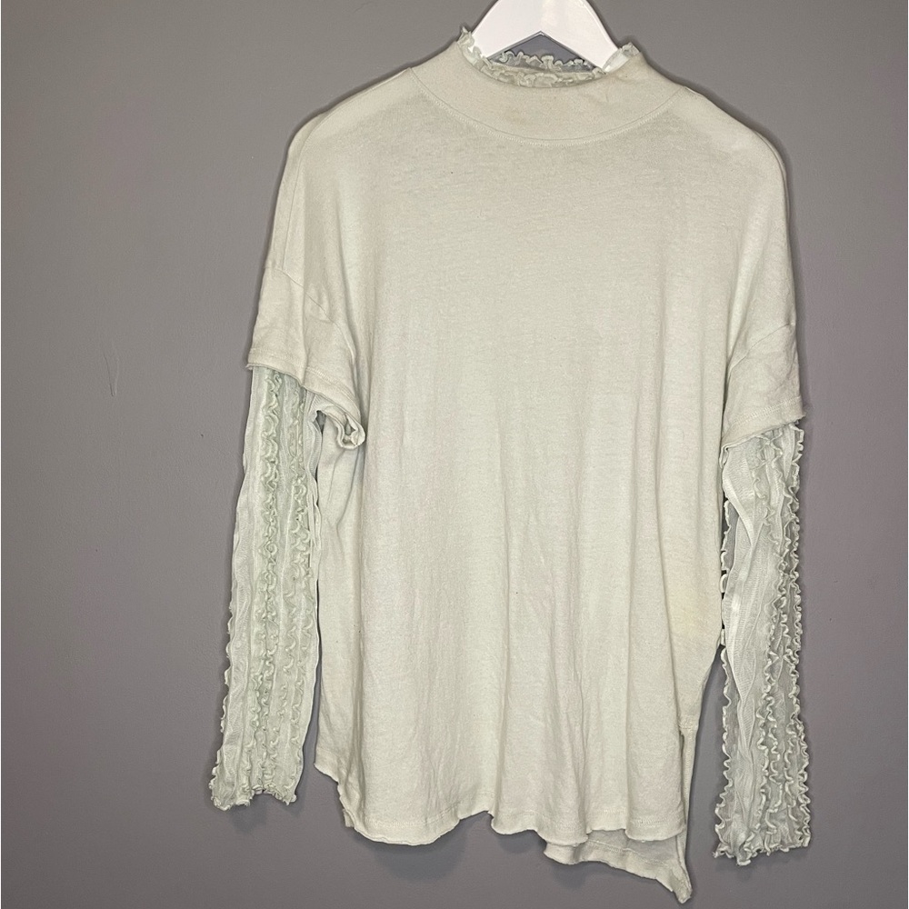 Free People On Your Sleeve Top - Picture 2 of 6